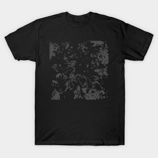 Grunge Pattern Dark T-Shirt by ARTSYILA